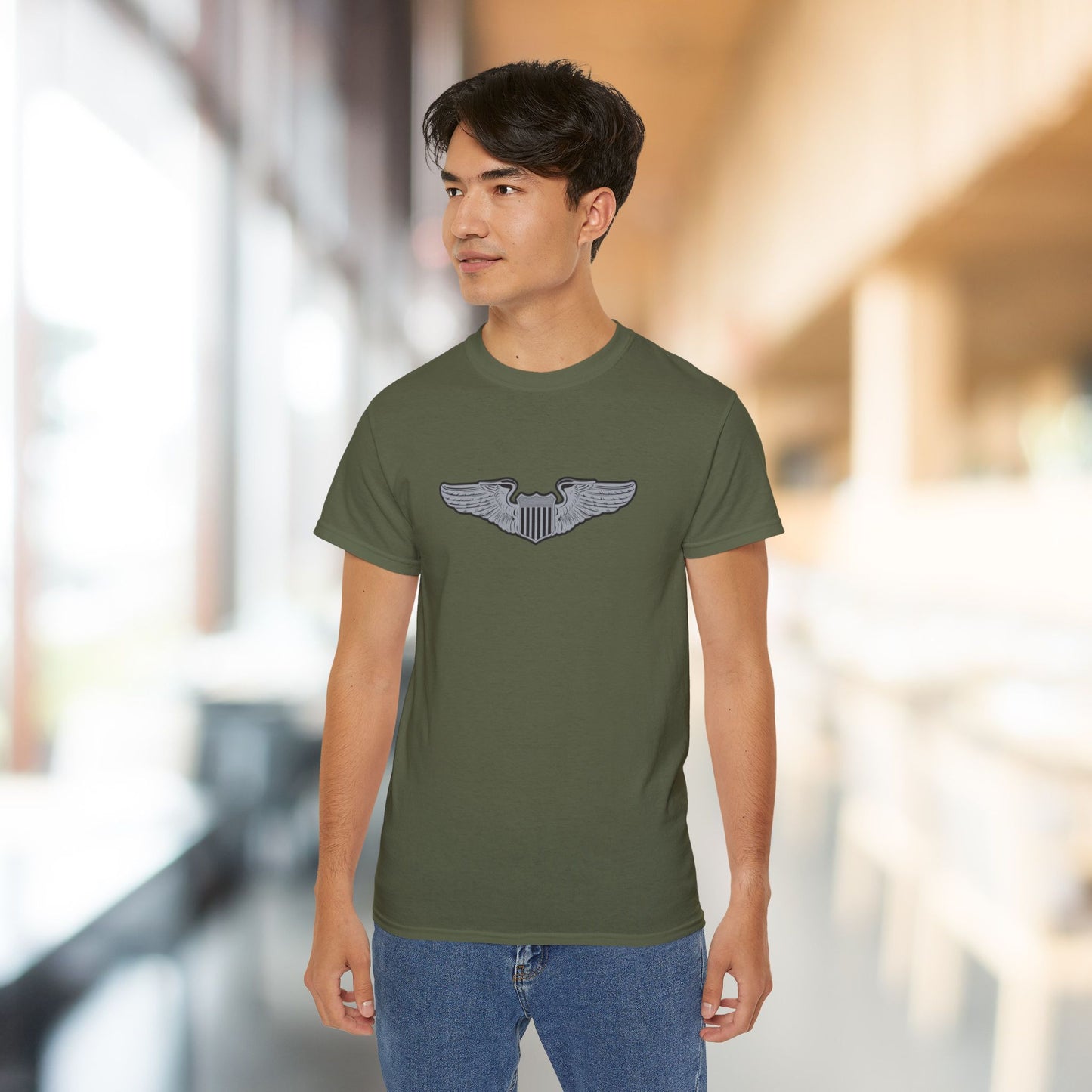 Patriotic Eagle Graphic Unisex Ultra Cotton Tee
