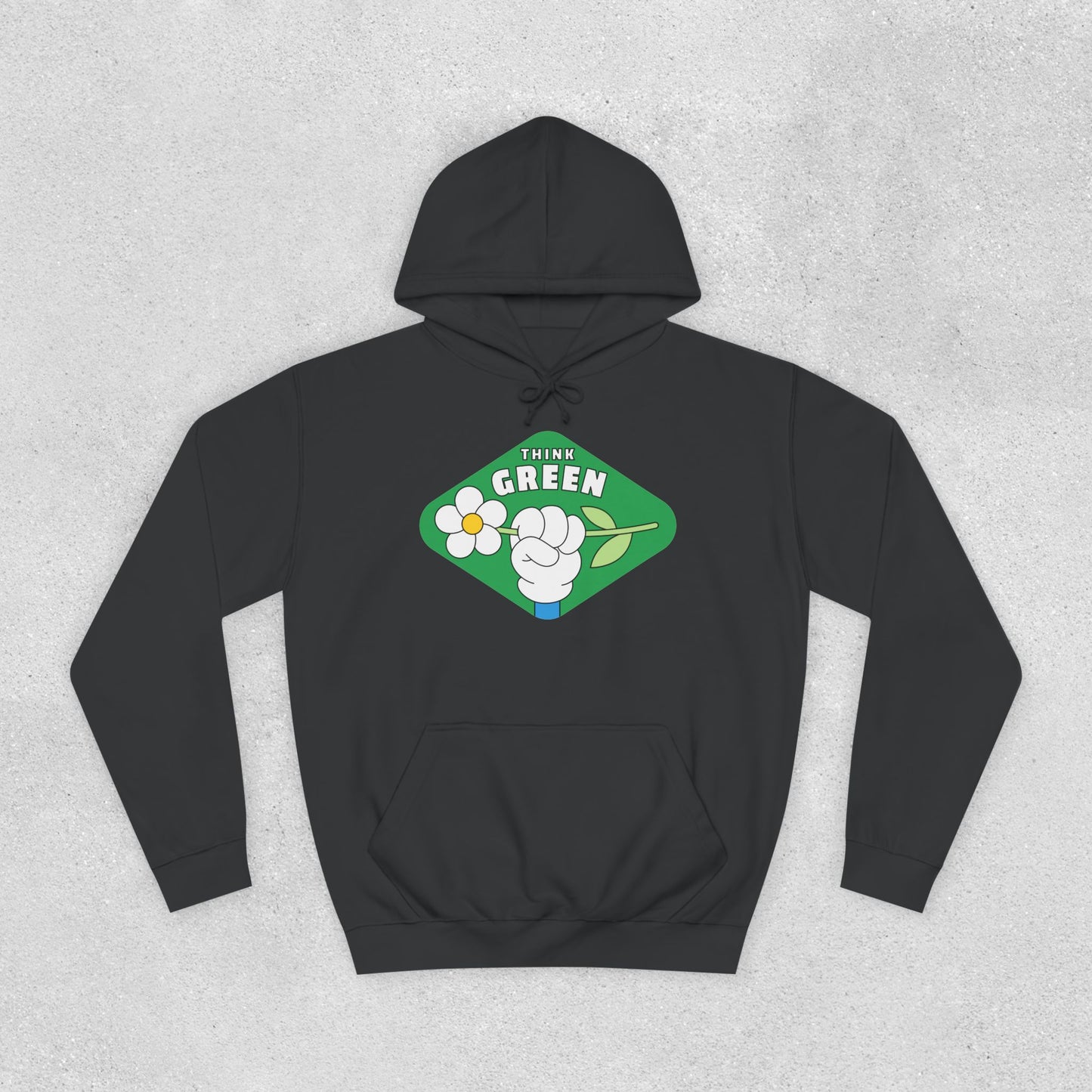 Think Green College Hoodie