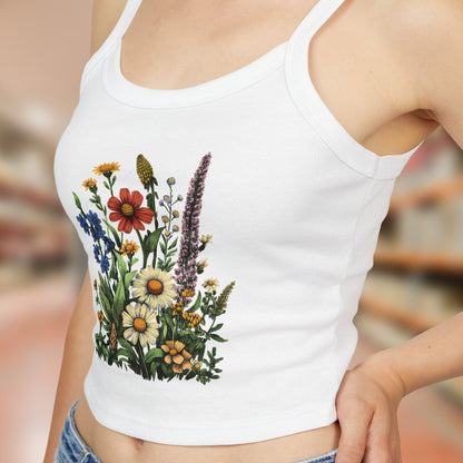 Wildflower Bouquet Strap Tank Top
