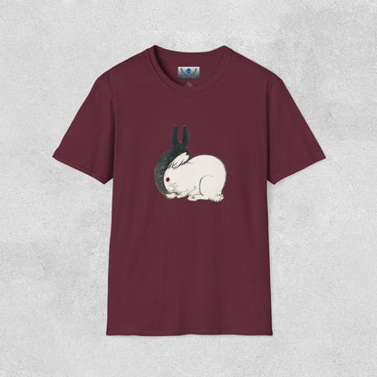 Artistic Bunny Unisex Softstyle T-Shirt