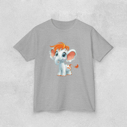 Red Headed Elephant Kids Tee