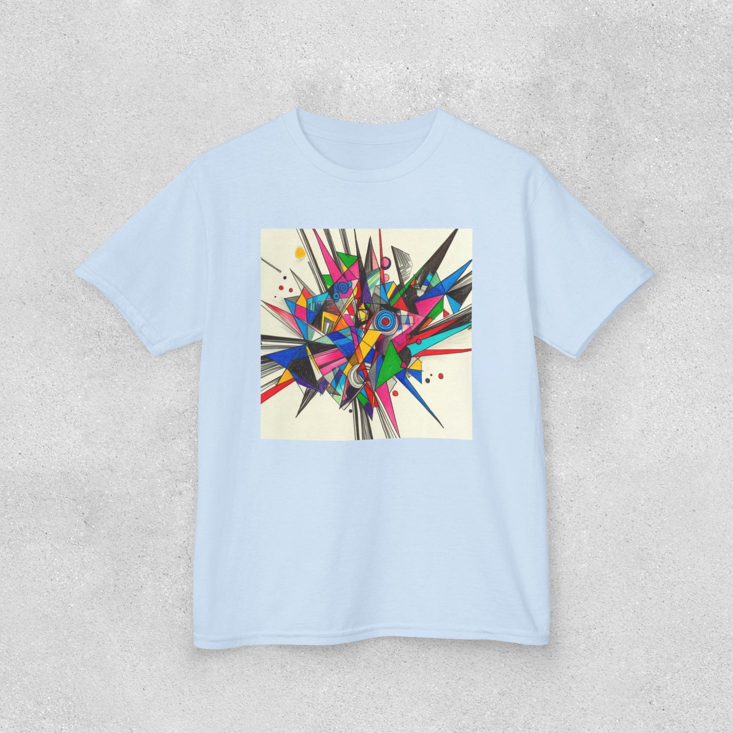 Colorful Geometric Kids Heavy Cotton™ Tee