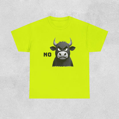 'NO' Bull Graphic Shirt