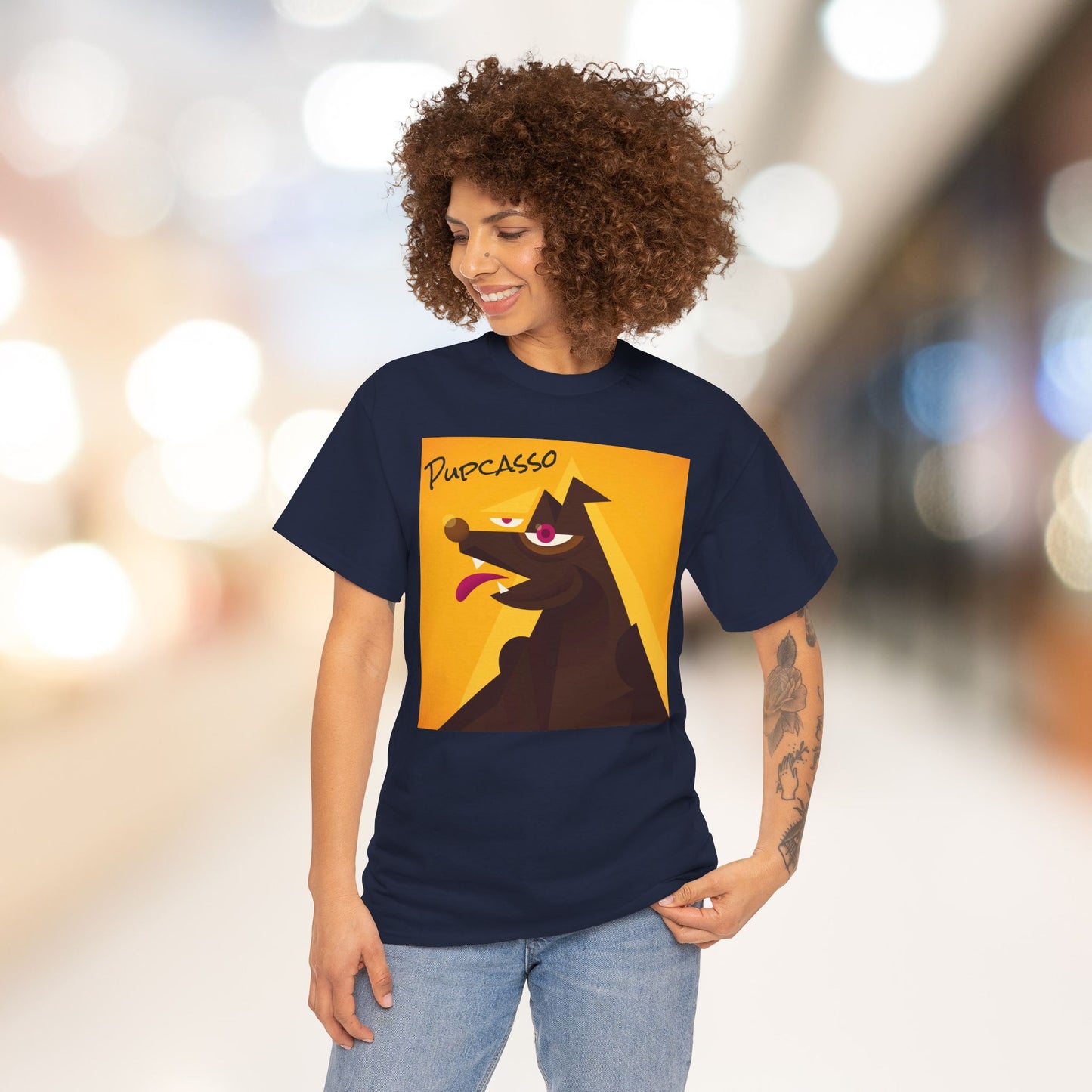 Pupcasso Dog Art T-Shirt