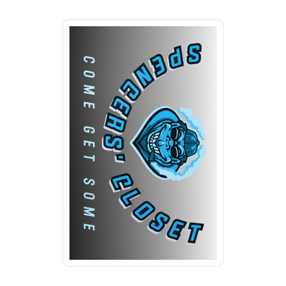 Spencers' Closet Kiss-Cut Vinyl Decals - Bold Graphic Stickers for Personalization and Decor