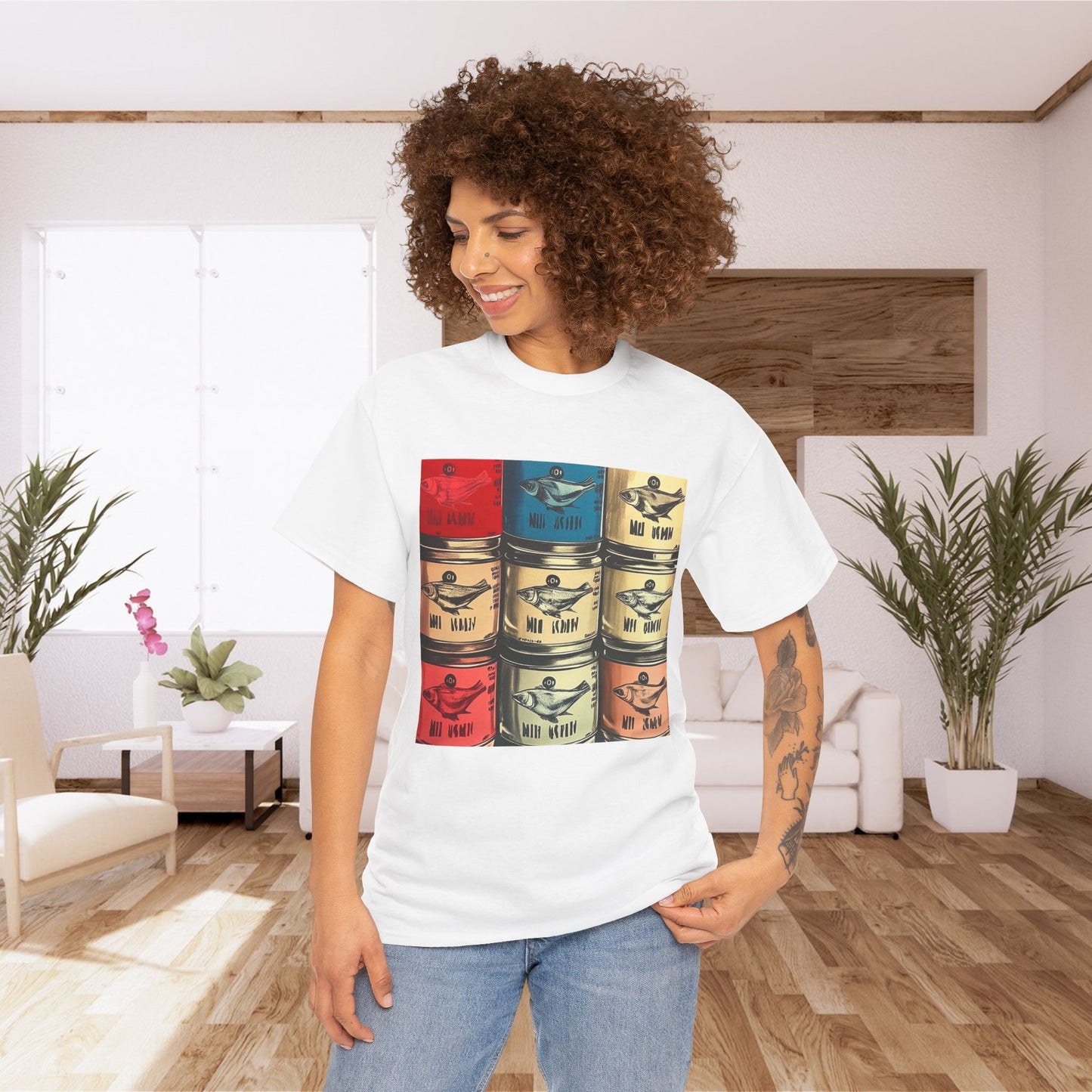 Retro Tin Can Graphic Tee