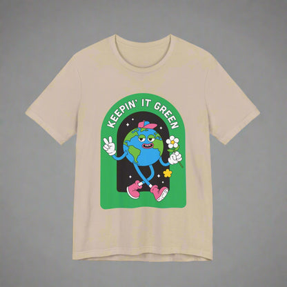 Keepin' It Green Unisex T-Shirt - Eco-Friendly Graphic Tee for Earth Lovers