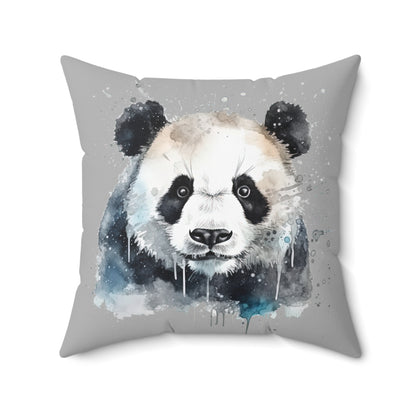 Panda Art Square Pillow