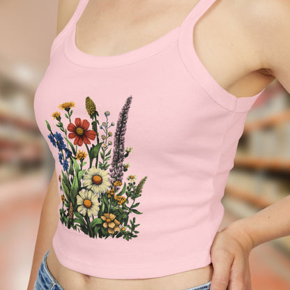 Wildflower Bouquet Strap Tank Top