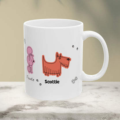 Pup Cup Ceramic Mug - 11oz & 15oz