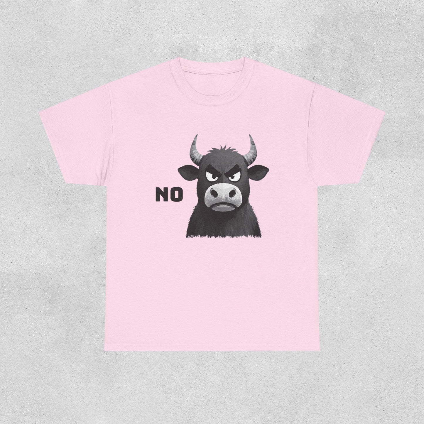 'NO' Bull Graphic Shirt
