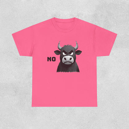 'NO' Bull Graphic Shirt