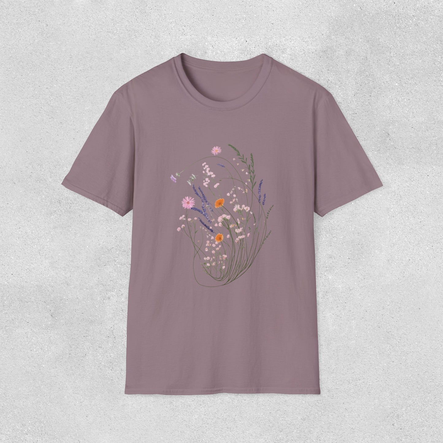 Wildflower Floral Women's Softstyle Tee