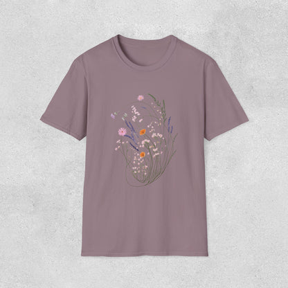 Wildflower Floral Women's Softstyle Tee