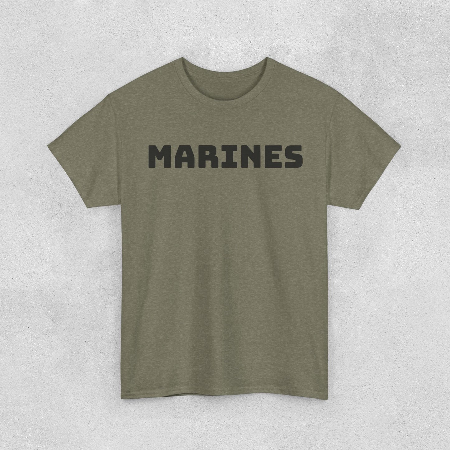 Marines Graphic Heavy Cotton T-shirt