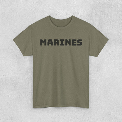 Marines Graphic Heavy Cotton T-shirt