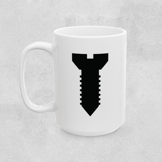 Graphic Screw Mug