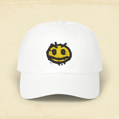 Irritated Smiley Classic Cap