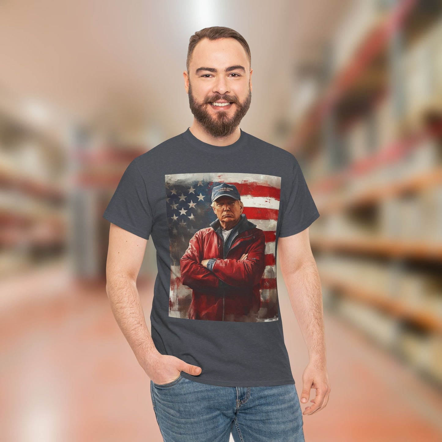 American Pride Heavy Cotton Tee