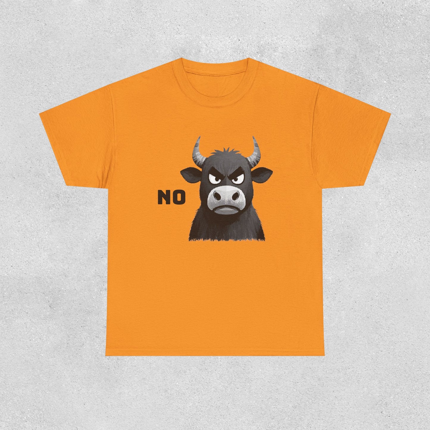 'NO' Bull Graphic Shirt