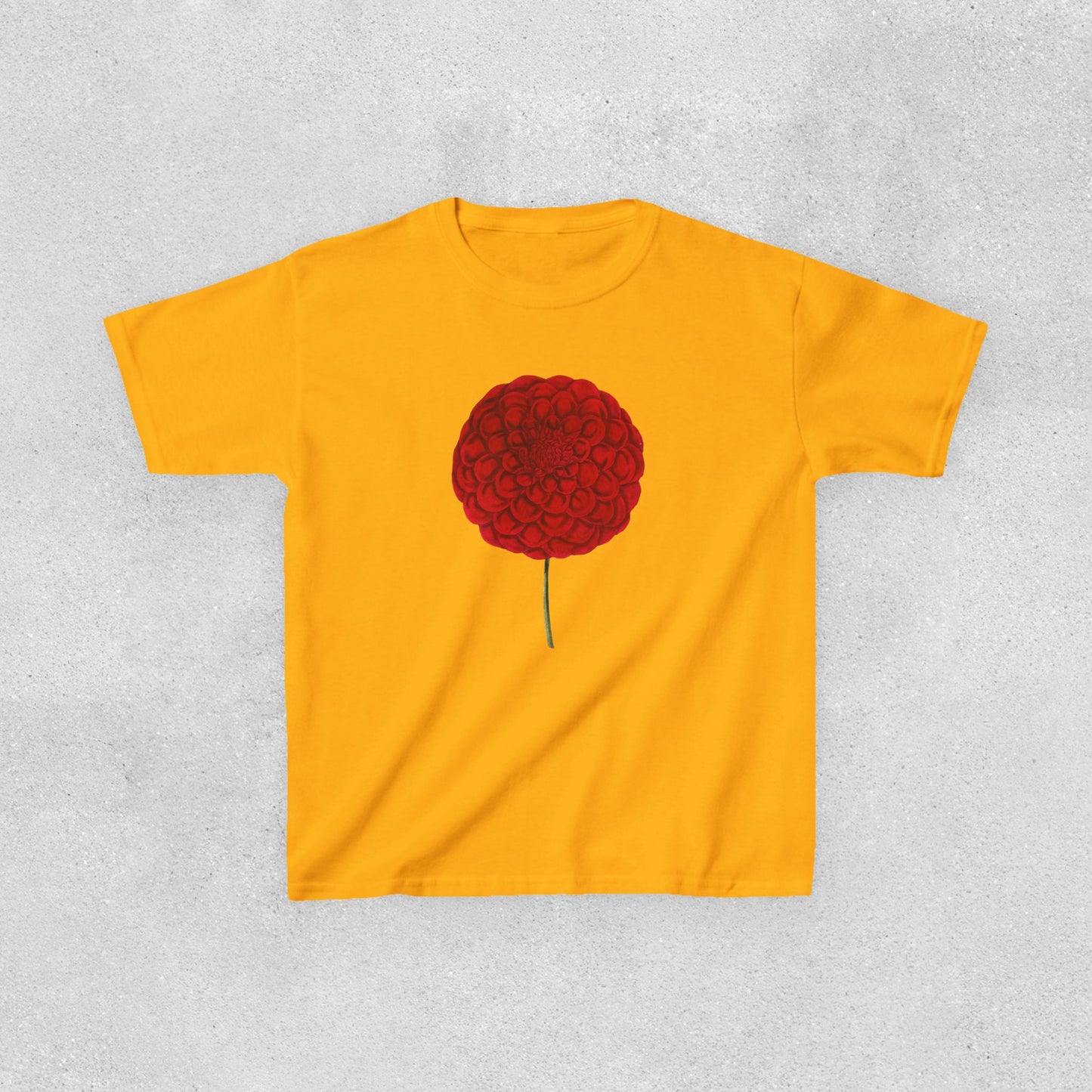 Red Dahlia Kids Heavy Cotton™ Tee