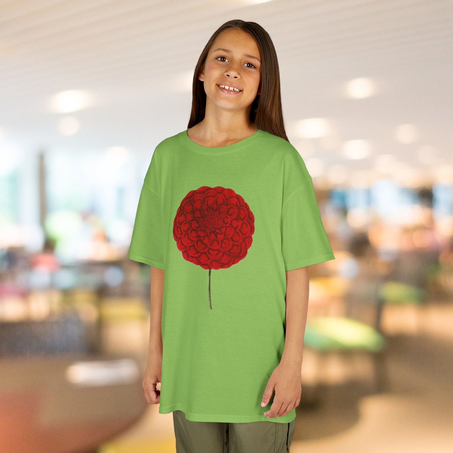 Red Dahlia Kids Heavy Cotton™ Tee