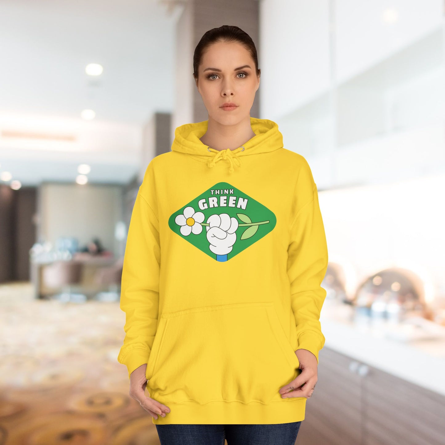 Think Green College Hoodie