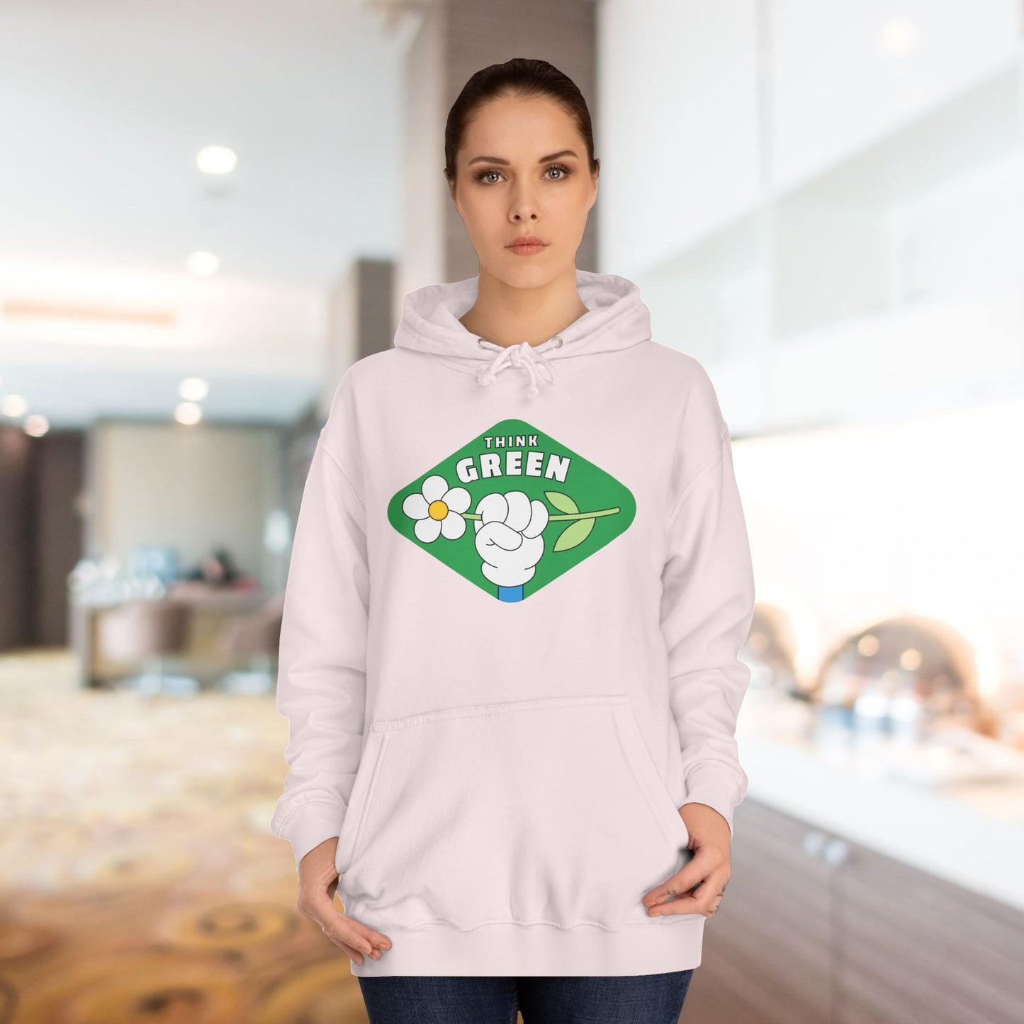 Think Green College Hoodie