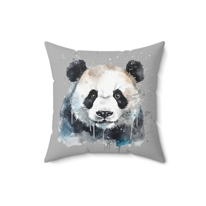 Panda Art Square Pillow