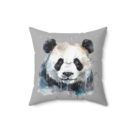 Panda Art Square Pillow