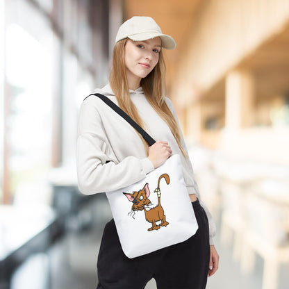 Crunchy Cat Tote Bag