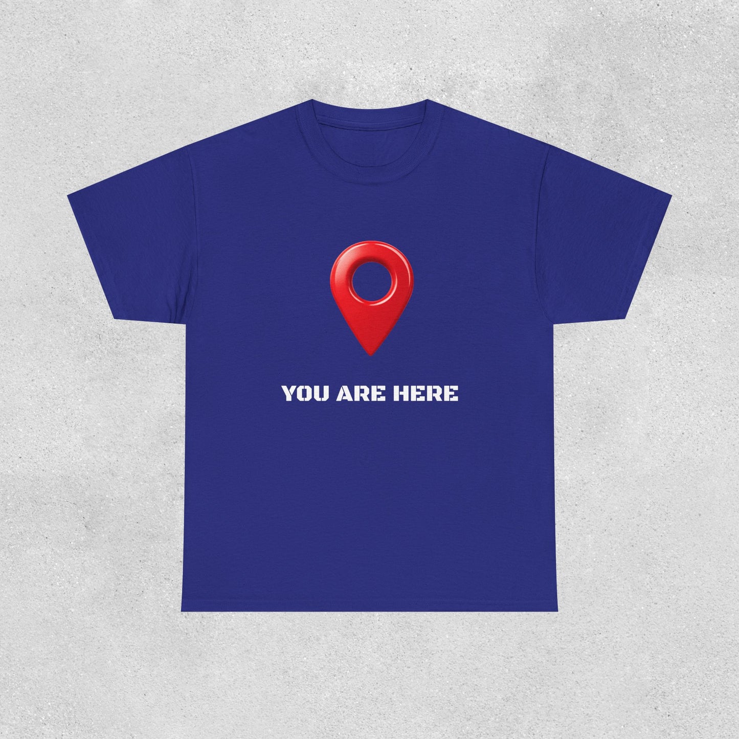 You Are Here Cotton Tee
