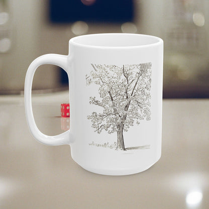Budding Tree Ceramic Mug - 11oz & 15oz