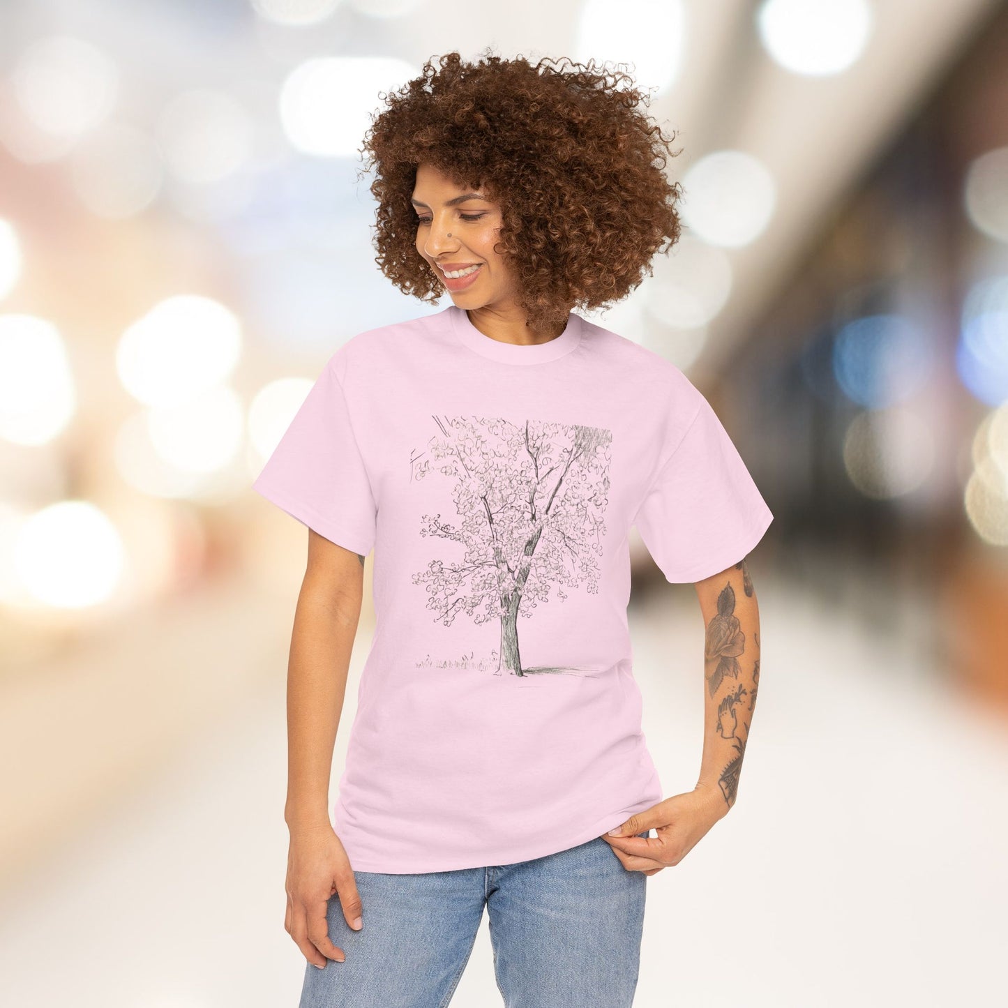 Budding Tree Cotton Tee
