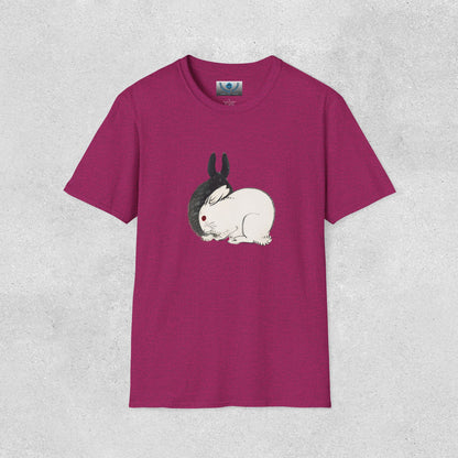 Artistic Bunny Unisex Softstyle T-Shirt