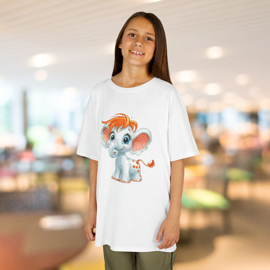 Red Headed Elephant Kids Tee