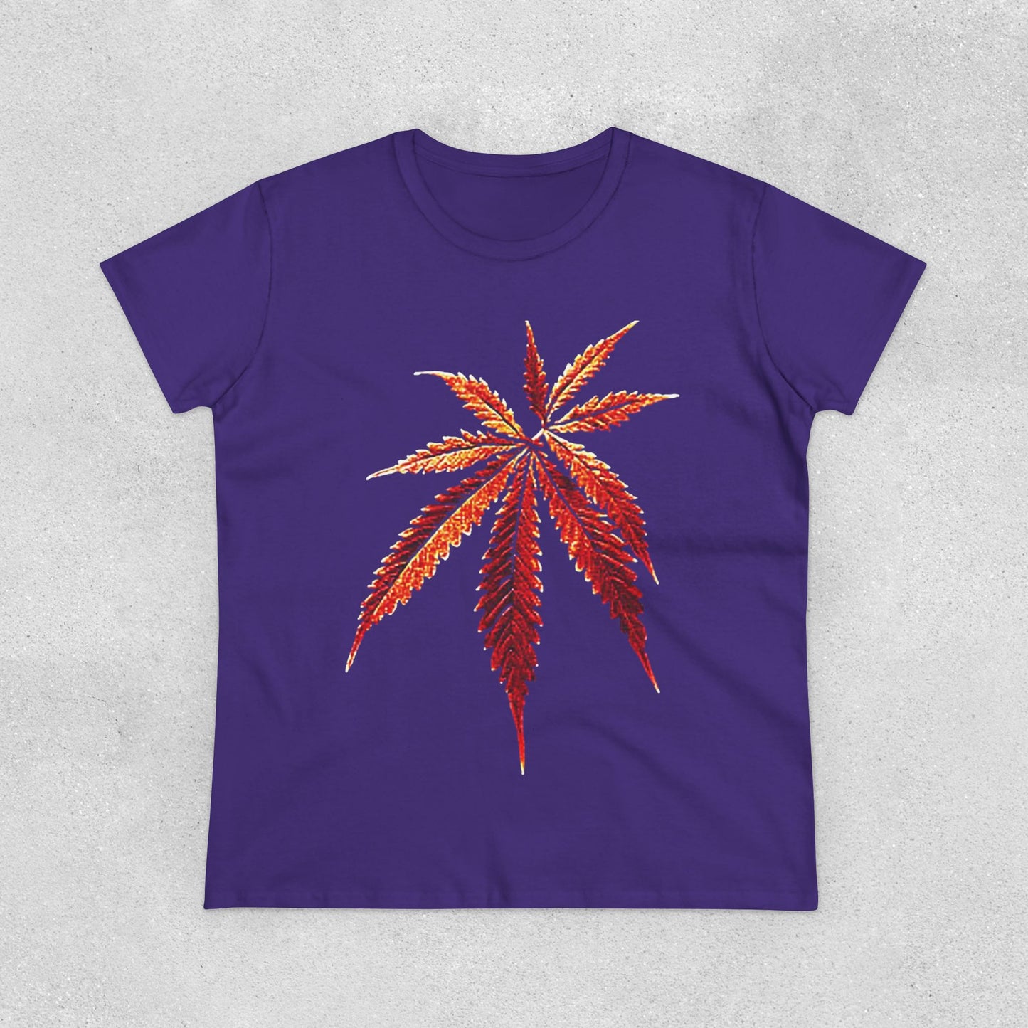 Relaxing Leaf Heavy Cotton Tee