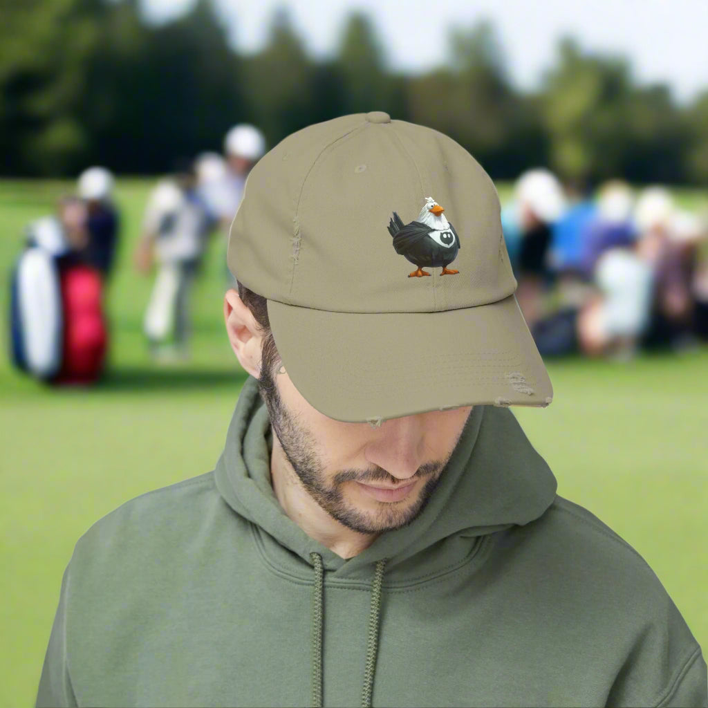 Super Chicken! Distressed Cap