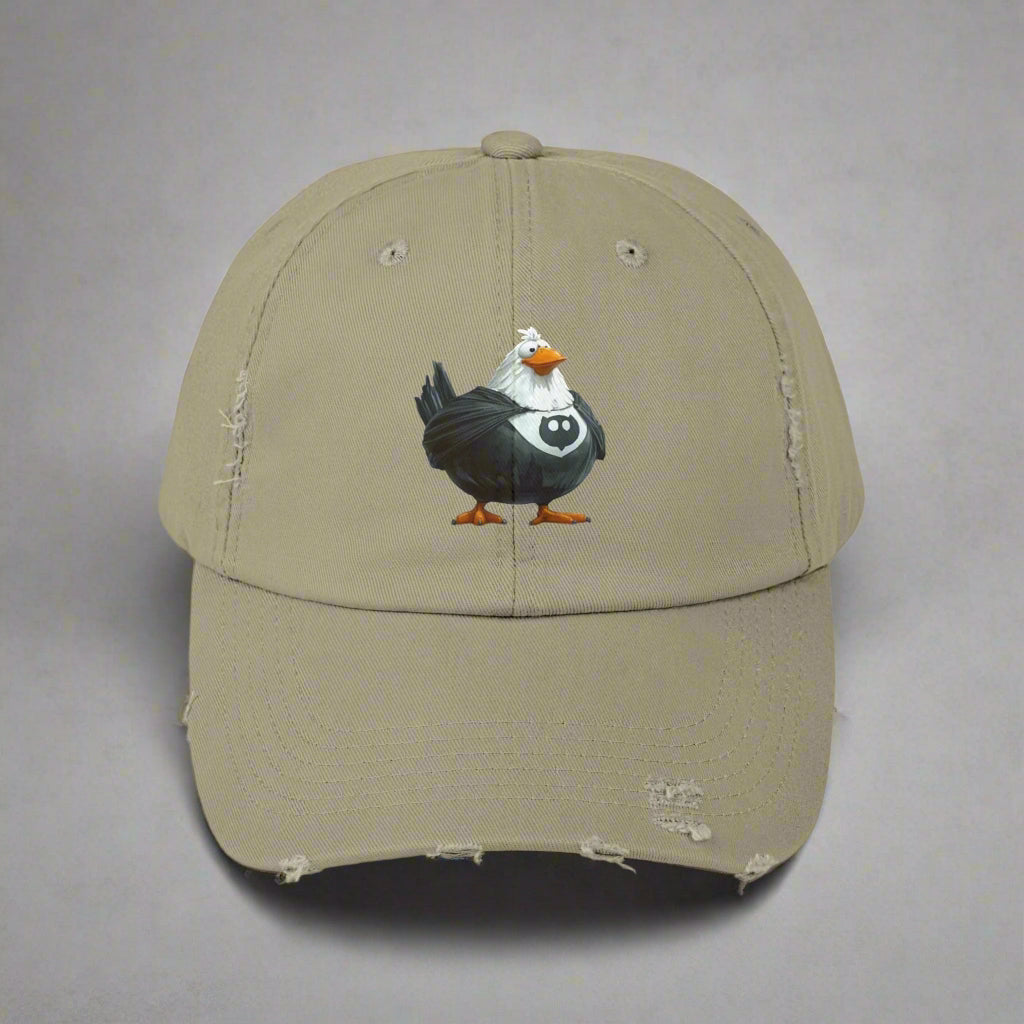 Super Chicken! Distressed Cap