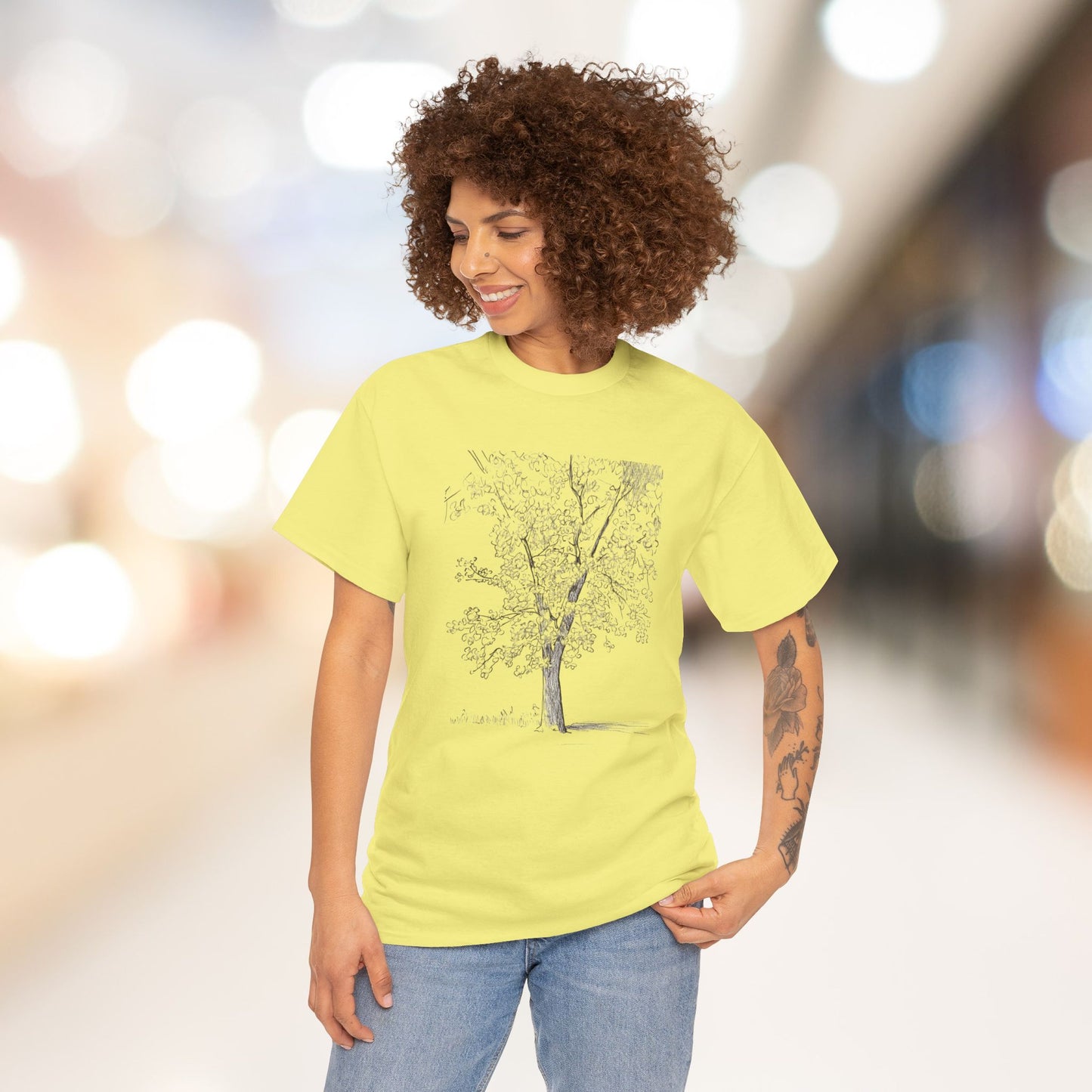 Budding Tree Cotton Tee