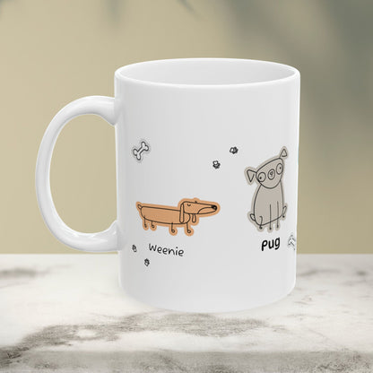 Pup Cup Ceramic Mug - 11oz & 15oz