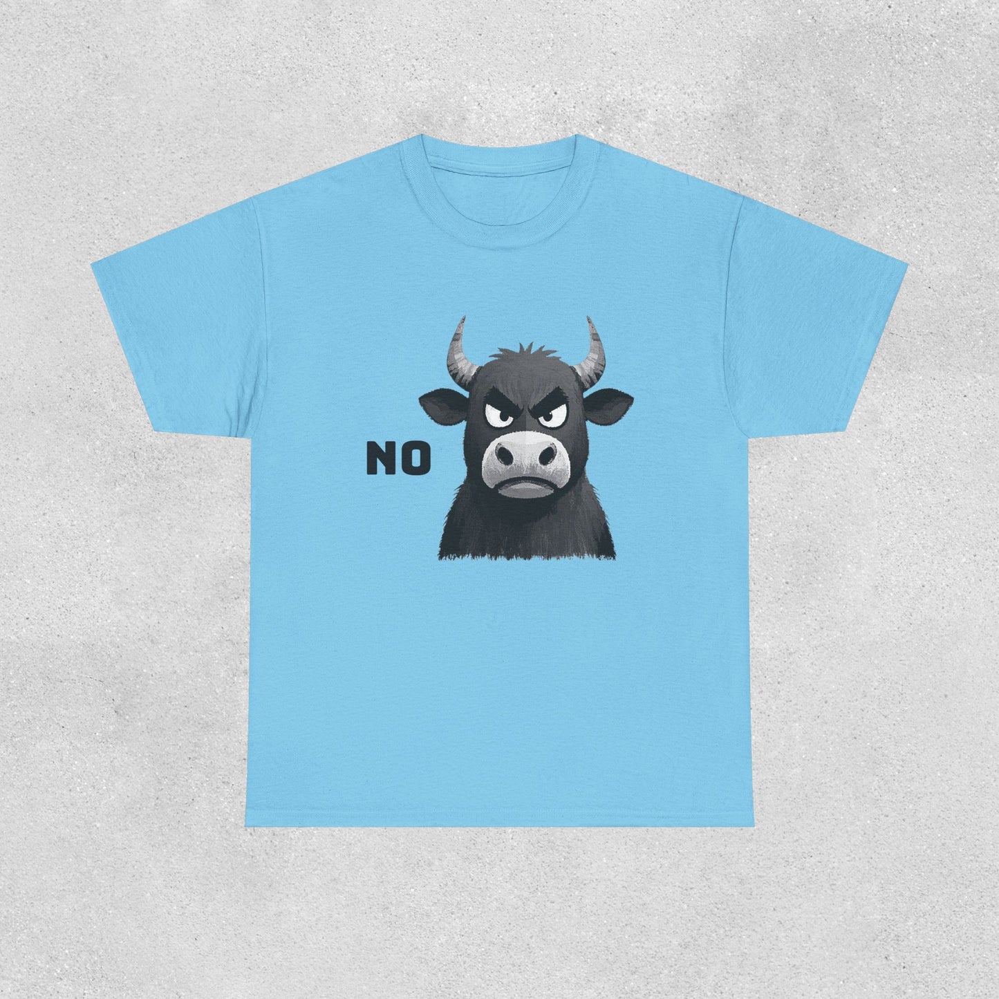 'NO' Bull Graphic Shirt