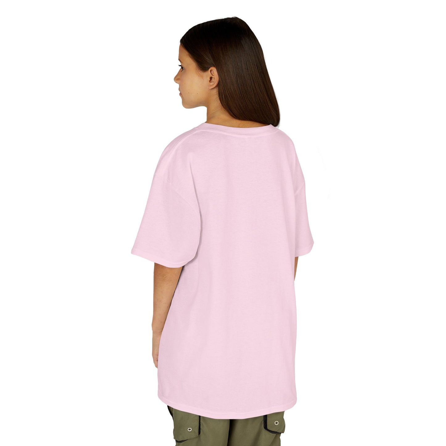 Swimming Cats Art Kids Heavy Cotton Tee