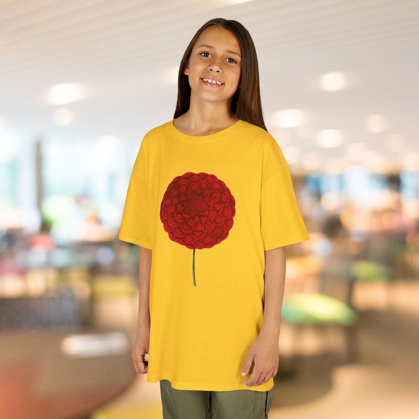 Red Dahlia Kids Heavy Cotton™ Tee