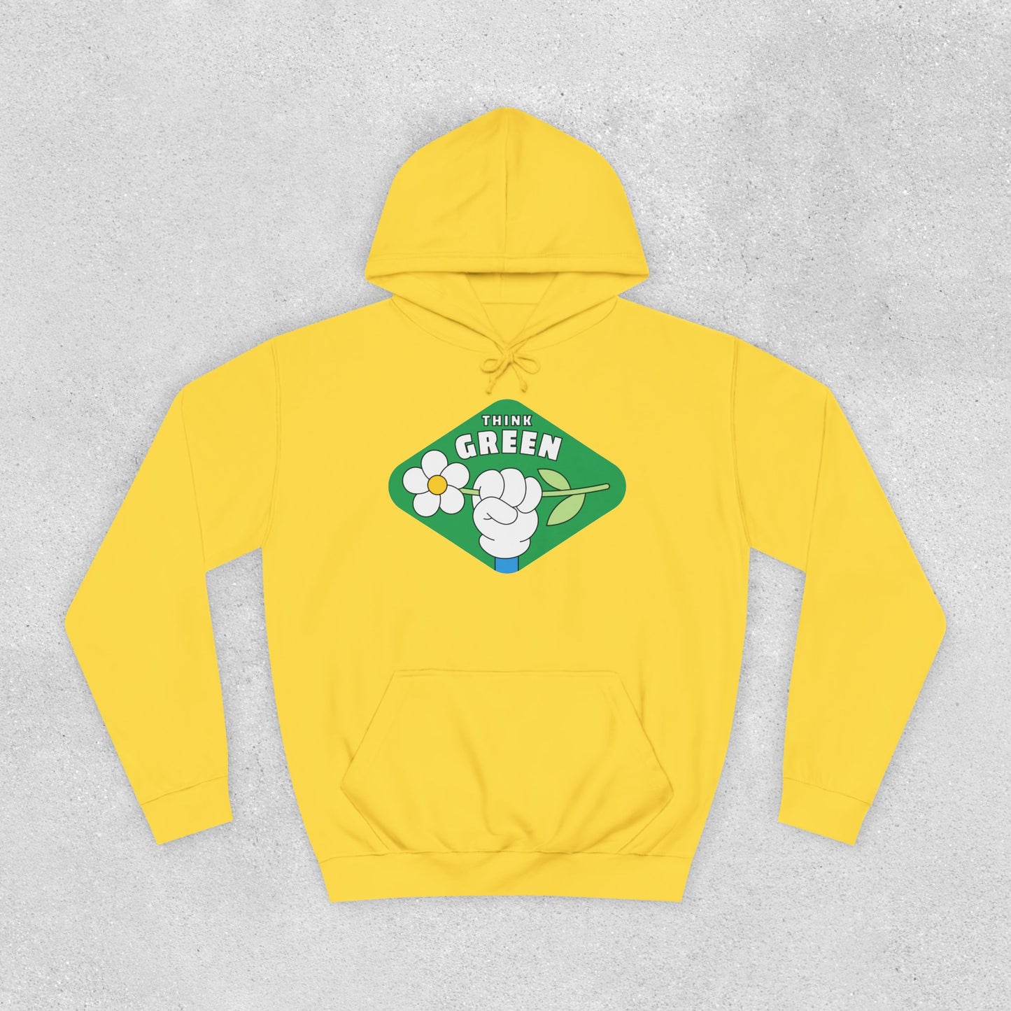 Think Green College Hoodie