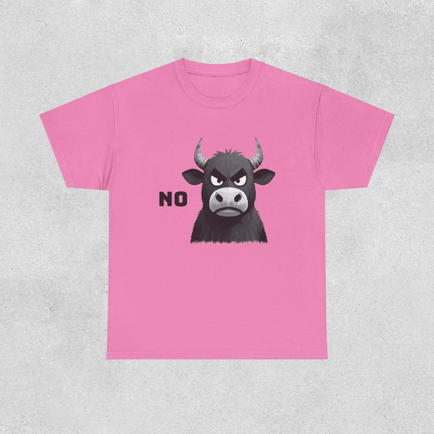 'NO' Bull Graphic Shirt