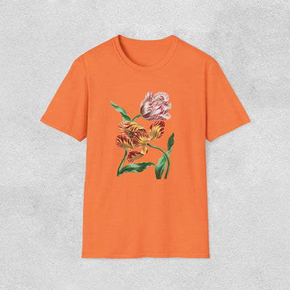 Two Tulips Artistic Softstyle T-Shirt