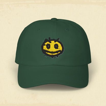 Irritated Smiley Classic Cap