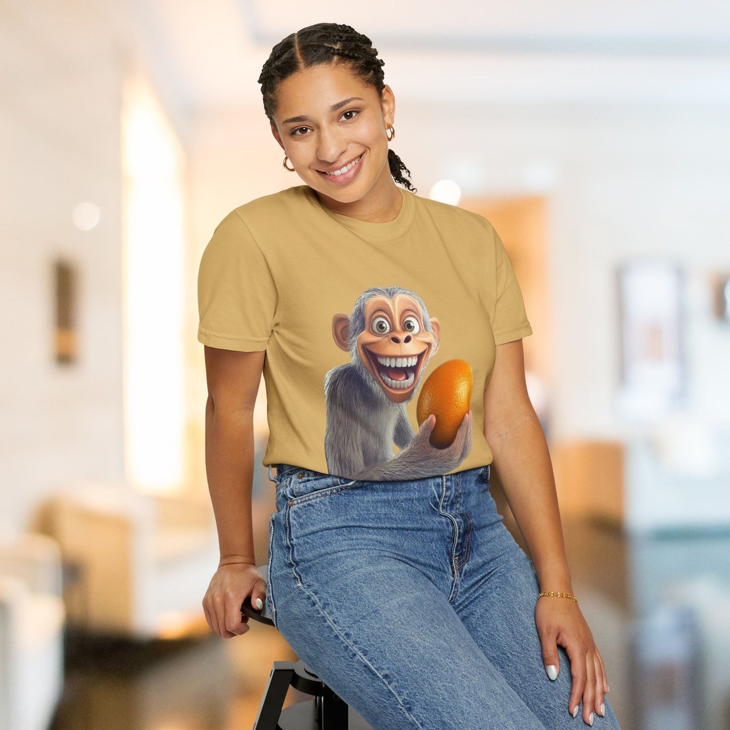Silly Monkey Orange T-Shirt
