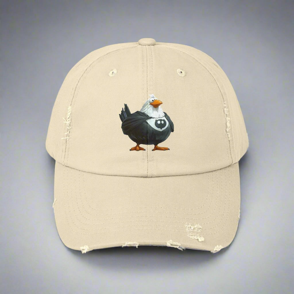 Super Chicken! Distressed Cap
